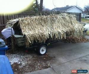 Classic Duck Boat/ Fishing boat with pop up blind for Sale