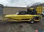 Polar airboats Ice rescue boat Fan boat airboat with 295 Hours Includes Trailer  for Sale