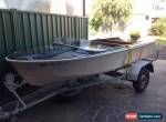 Boat Savage, 12" Fibreglass with trailer for Sale