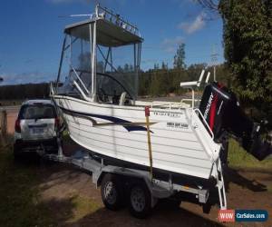 Classic Trailcraft Runabout 5.3m HARDTOP with full walk down trailer. for Sale
