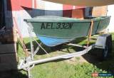 Classic registered 11ft tinny on unregoed trailer,PRICE REDUCED.NO RESERVE for Sale