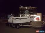 Trailcraft Runabout 5.3m HARDTOP with full walk down trailer. for Sale