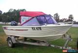 Classic Stacer 414 Boat, Trailer, 40Hp Evinrude for Sale