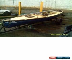 Classic YACHT  DRAGON BOAT 18 Ft Bondwood/fibreglass Yacht NOW REGISTERED TRAILER for Sale