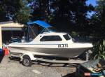 Boat 4.7m fiberglass half cabin Fish/Ski Mercury 90Hp for Sale