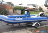 Classic Inflatable Boat Inflatacraft 18ft for Sale