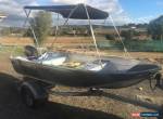 Quintrex 350 traveller with 15hp mercury outboard for Sale