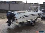 PREDATOR 165 FAST FISHER complete with trailer WARRIOR for Sale