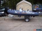 EXCEL VOYAGER 350 RiB RIGID INFLATABLE BOAT/ SUZUKI 20HP/ ROLLER TRAILER for Sale