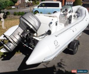 Classic Zodiac Yachtline 500 Pro System 5m RIB with Brand New Tubes and 40hp Tohatsu for Sale