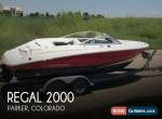 2005 Regal 2000 for Sale