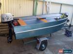 Fully Restored 12 ft Tinny and trailer  for Sale