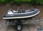Williams 285 turbo jet RIB boat tender -  2014 MY under warranty for Sale