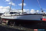Classic 30ft Motor sailor yatch boat. One of a kind boat which needs some TLC.. GRP hull for Sale