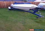 Classic Fletcher Speed Boat with 90HP Mercury engine and trailer. spares or repair for Sale