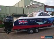 Catamaran fishing boat, Cruiser, Fast, 100hp mercury outboards, sbs trailer  for Sale