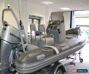 Classic 2014 Highfield 460 OM RIB - HONDA 60hp 168hrs - Roller Trailer - PX TO CLEAR for Sale