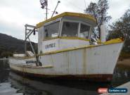 Trawler 27ft ex prawn needs work (central coast nsw partonga nsw) No Reserve !!! for Sale