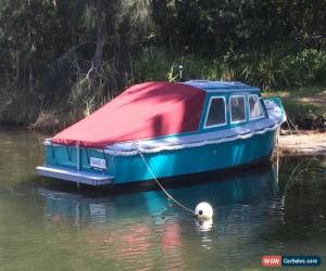 Classic 1940's wooden river boat for Sale
