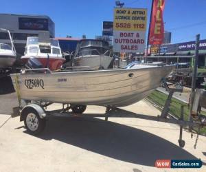Classic 3.75m Stessco Tinny with 25hp Yamaha Motor & Water Snake on Stessco Trailer for Sale