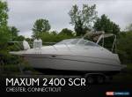 2003 Maxum 2400 SCR for Sale