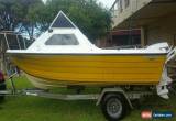 Classic Half cabin yalta craft fiberglass boat  for Sale