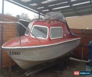 Classic 16ft Microplus Day boat with trailer and 35hp Evinrude engine for Sale