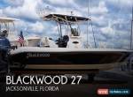 2013 Blackwood 27 for Sale