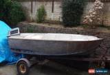 Classic 14' wooden speedboat for restoration 1961. Barn stored for last 30 years. for Sale