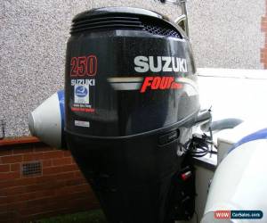 Classic RIB BOAT OUTHILL 7.7M WITH SUZUKI DF 250F AND ROLLER TRAILER 50 HOURS for Sale