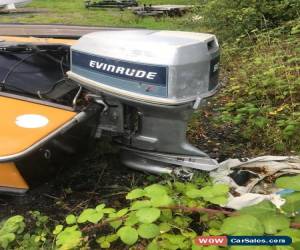 Classic Power boat,speedboat,outboard,engine,90hp, no trailer, cradle,boat,motorboat for Sale