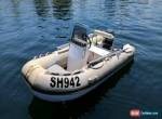 Aircus inflatable boat with fiberglass hull powered by a Maxus 30 horse outboard for Sale