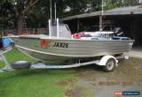 Classic 4.6m Alluminium Fishing Boat for Sale