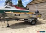 Savage Jabiru 3.4m Aluminium Boat and Dunbier trailer for Sale