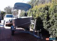 Tinnie with trailer and 9.9HP outboard for Sale