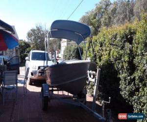 Classic Tinnie with trailer and 9.9HP outboard for Sale