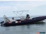 COBRA 7.5MTR RIB, 200HP EVINRUDE  ETEC 28HRS from new, ROLLER TRAILER  for Sale