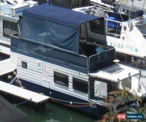 Classic Trailable Houseboat Caravan Mobile Home Shower Toilet Twin Mercs More"See Video" for Sale