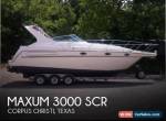 1998 Maxum 3000 SCR for Sale