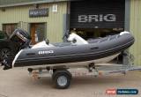 Classic BRIG Eagle 380 Sports Rib - ORCA Hypalon Tubes - Suzuki Four-Stroke Outboard for Sale