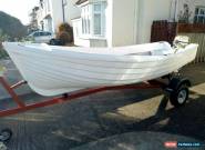 13 ft Work /angling  boat with trailer and outboard in good condition for Sale