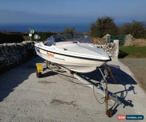 Classic Fletcher Arrowflyte 14 foot motor boat with trailer for Sale