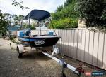 Stacer boat (tinny) 20 hp Yamaha motor & trailer for Sale