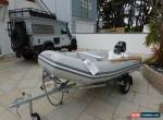 Avon 3.10 Lite Rigid Inflatable Boat & Yamaha 9.9 HP Outboard Brand New Trailer  for Sale