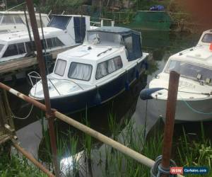 Classic 19ft birchwood river cruiser 10hp mercury  family river boat for Sale