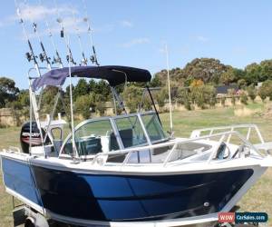Classic Aluminium Boat - Deep Blue - Ex Demo - 5.0m Bow Rider - Fully Fitted Out   for Sale
