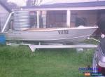 fishing boat 12 foot ally with trailer and mercury 9.8 motor for Sale