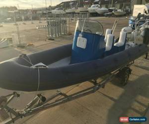 Classic  6.7mtr RIB with 2008 Evinrude 175 V6 outboard (401 hours) for Sale