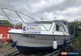 Classic Cabin Cruiser Marina 20 with single Johnson 9.9 outboard engine for Sale