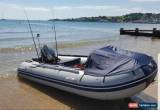 Classic 3.7mtr NORD inflatable boat/SIB 25hp Mariner + trailer for Sale